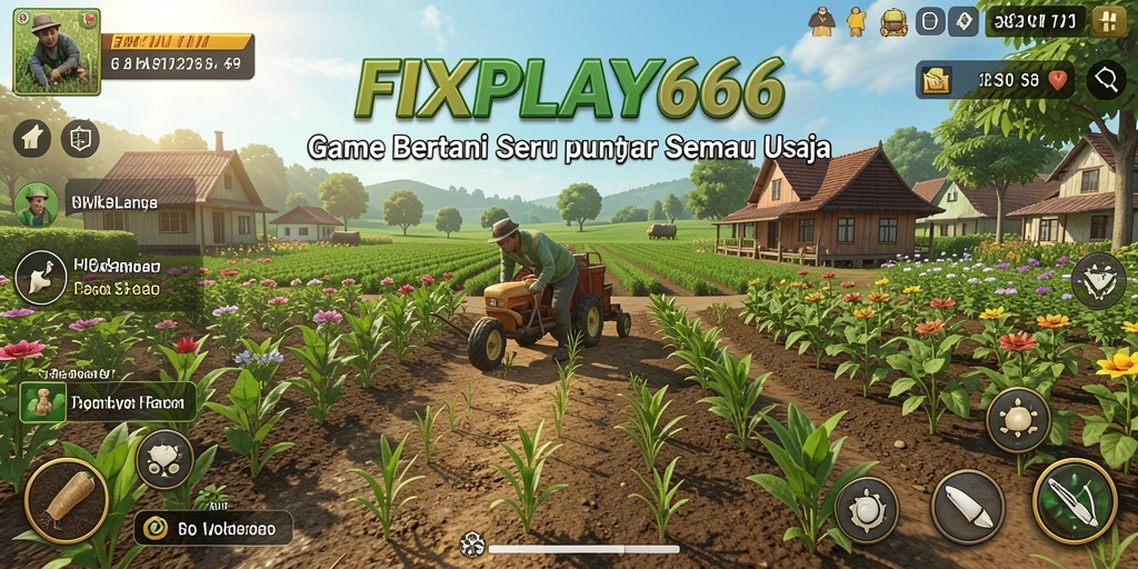 Tangkap momen seru saat bertani di FIXPLAY666 dengan tanaman yang beragam.