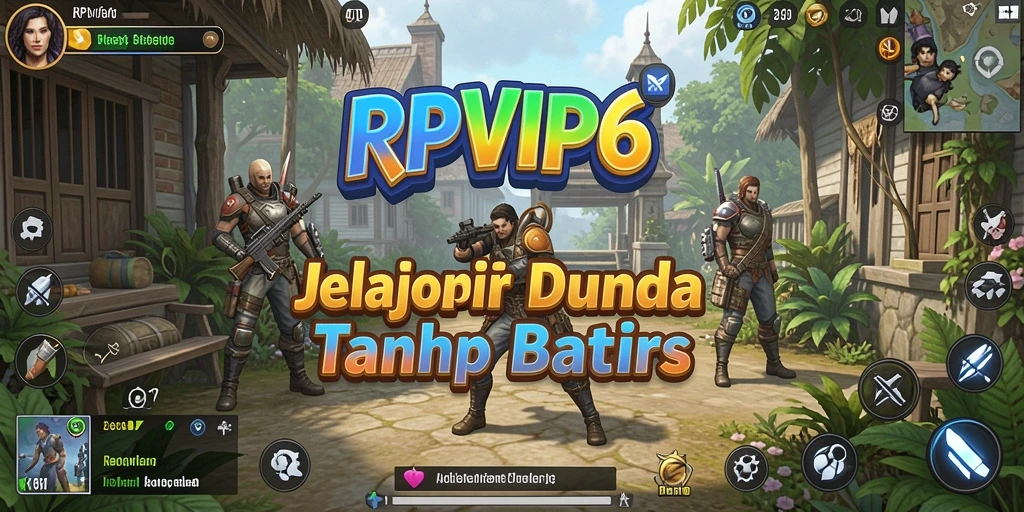 Tampilan gameplay yang menarik di dunia Open World RPVIP6.